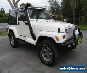 1999 Jeep Renegade TJ Sport (4x4) White Automatic 3sp A Hardtop