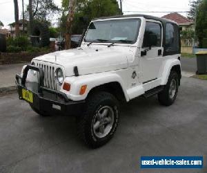 1999 Jeep Renegade TJ Sport (4x4) White Automatic 3sp A Hardtop