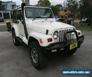 1999 Jeep Renegade TJ Sport (4x4) White Automatic 3sp A Hardtop