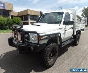 2008 Toyota Landcruiser VDJ79R Workmate Manual 5sp M Cab Chassis for Sale