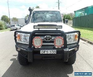 2008 Toyota Landcruiser VDJ79R Workmate Manual 5sp M Cab Chassis