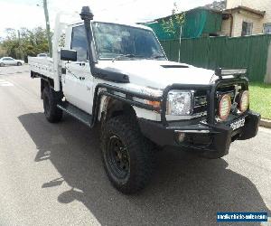 2008 Toyota Landcruiser VDJ79R Workmate Manual 5sp M Cab Chassis