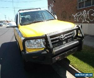 2008 Toyota Landcruiser VDJ200R GXL (4x4) Yellow & Blue Automatic 6sp A Wagon