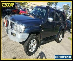 2005 Nissan Patrol GU IV ST (4x4) Blue Manual 5sp M Wagon