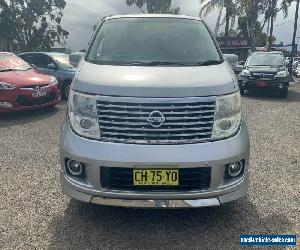 2005 Nissan Elgrand E51 Silver 5 SP AUTOMATIC Wagon