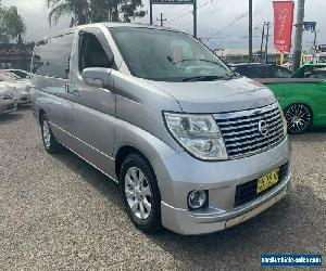 2005 Nissan Elgrand E51 Silver 5 SP AUTOMATIC Wagon