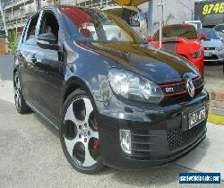 2010 Volkswagen Golf 1K MY10 GTi Black Manual 6sp M Hatchback for Sale