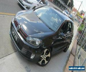 2010 Volkswagen Golf 1K MY10 GTi Black Manual 6sp M Hatchback