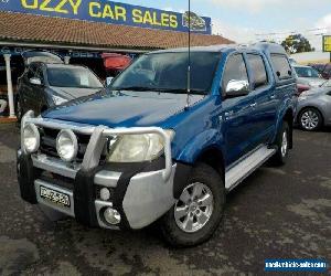 2009 Toyota Hilux GGN25R 08 Upgrade SR5 (4x4) Blue 5 SP AUTOMATIC