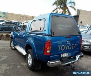 2009 Toyota Hilux GGN25R 08 Upgrade SR5 (4x4) Blue 5 SP AUTOMATIC