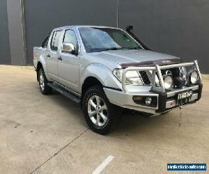 2013 Nissan Navara D40 S5 ST-X 550 Utility Dual Cab 4dr Spts Auto 7sp 4x4 906kg