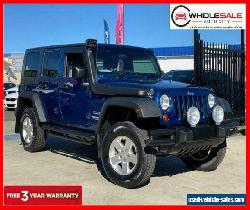 2010 Jeep Wrangler JK Unlimited Blue Manual M Softtop for Sale