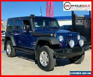 2010 Jeep Wrangler JK Unlimited Blue Manual M Softtop