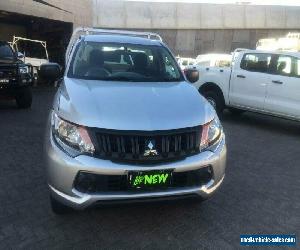 2016 Mitsubishi Triton MQ MY16 GLX Silver Manual 5sp M Cab Chassis