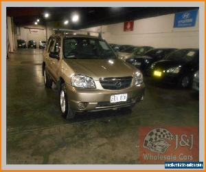 2001 Mazda Tribute Limited Champagne Manual 5sp M Wagon