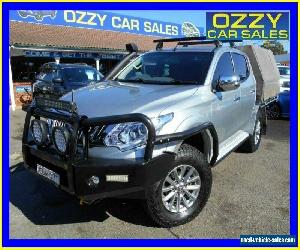 2015 Mitsubishi Triton MQ MY16 GLS (4x4) Silver Automatic 5sp A