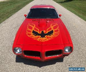 1973 Pontiac Trans Am 455 - Auto, AC, Red Ext, Black Interior, Restored