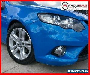 2011 Ford Falcon FG XR6 Blue Automatic A Utility