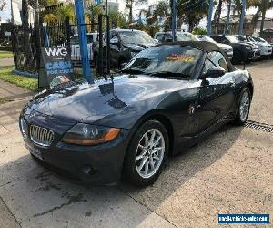 2003 BMW Z4 E85 2.5I Manual 5sp M Roadster