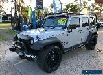 2008 Jeep Wrangler JK Unlimited Silver Automatic A Softtop for Sale