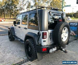 2008 Jeep Wrangler JK Unlimited Silver Automatic A Softtop