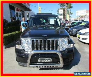 2008 Jeep Cherokee KK MY08 Limited Black Automatic 4sp A Wagon