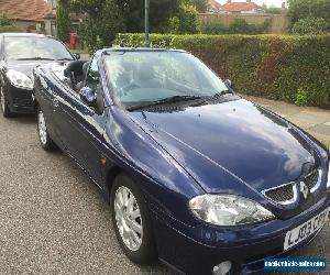 2003 RENAULT MEGANE 1.6E CABRIOLET BLUE