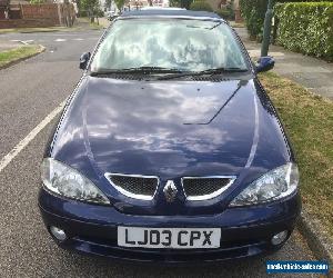 2003 RENAULT MEGANE 1.6E CABRIOLET BLUE