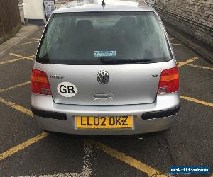 2002 VOLKSWAGEN GOLF SE SILVER MANUAL