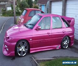 HIGHLY MODIFIED FORD ESCORT 1.6 PINK for Sale