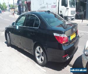 BMW 523i 2.5L 2007 Black Luxury Car