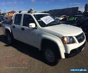 2009 Holden Colorado RC MY09 LX (4x2) White Automatic 4sp A Crewcab