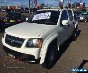 2009 Holden Colorado RC MY09 LX (4x2) White Automatic 4sp A Crewcab