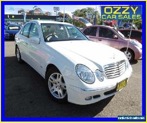 2005 Mercedes-Benz E200K 211 Elegance White Automatic 5sp A Sedan