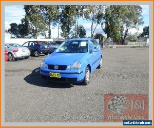 2003 Volkswagen Polo 9N SE Blue Manual 5sp M Hatchback