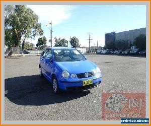 2003 Volkswagen Polo 9N SE Blue Manual 5sp M Hatchback