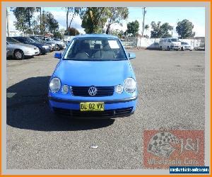 2003 Volkswagen Polo 9N SE Blue Manual 5sp M Hatchback