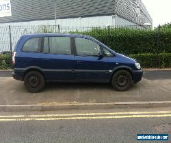 2005 VAUXHALL ZAFIRA DESIGN 16V AUTO BLUE for Sale