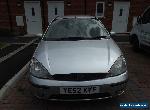 2002 FORD FOCUS ZETEC AUTO SILVER spares or repair for Sale