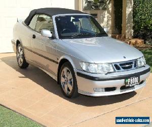 2002 Saab 9-3 MY2002 Anniversary Silver Automatic 4sp A Convertible