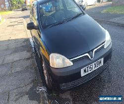 2001 VAUXHALL CORSA SXI 16V BLACK for Sale