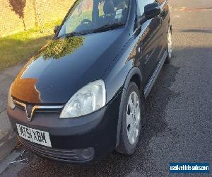 2001 VAUXHALL CORSA SXI 16V BLACK