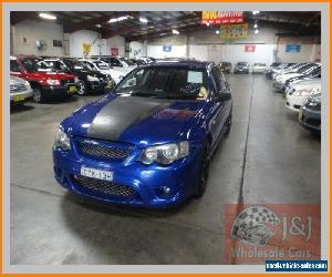 2003 Ford Falcon BA XR6 Blue Automatic 4sp A Sedan