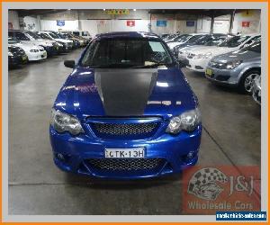 2003 Ford Falcon BA XR6 Blue Automatic 4sp A Sedan