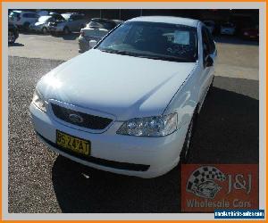 2003 Ford Falcon BA Futura White Automatic 4sp A Sedan