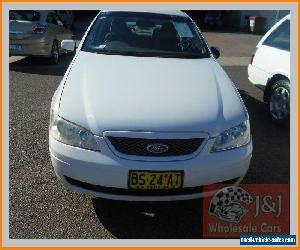 2003 Ford Falcon BA Futura White Automatic 4sp A Sedan