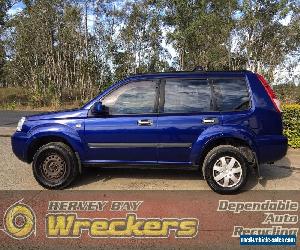 2004 NISSAN X-TRAIL NAVY BLUE WAGON MANUAL