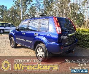 2004 NISSAN X-TRAIL NAVY BLUE WAGON MANUAL