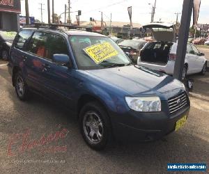 2006 Subaru Forester MY06 XS Blue Automatic 4sp A Wagon