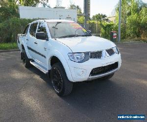 2012 Mitsubishi Triton MN MY12 GL-R White Automatic 4sp A 4D UTILITY